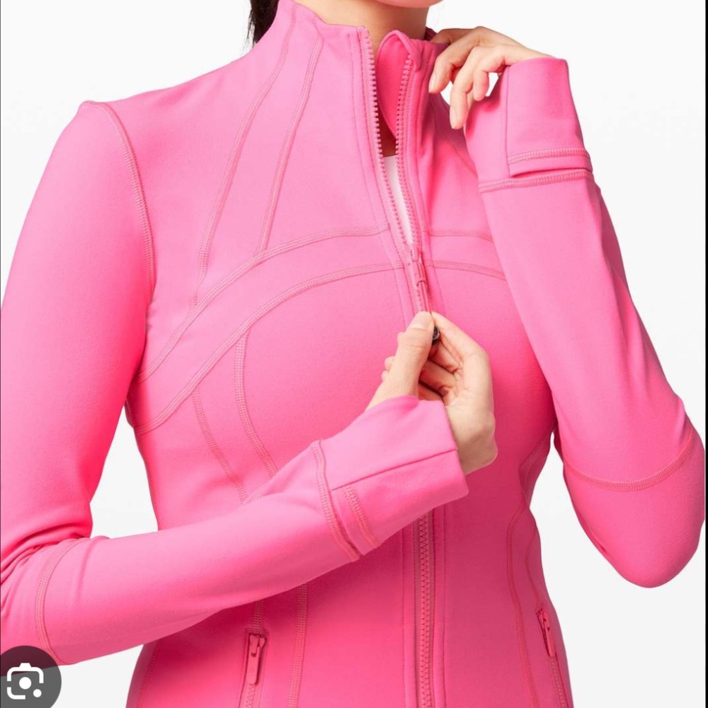 Lululemon Athletica Pink Define Jacket